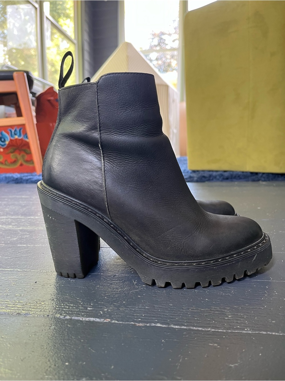 Dr. Martens Heeled Ankle Boots - Size 8